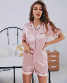 Satin Dreams Pajama Set - LAVAH INTIMATES