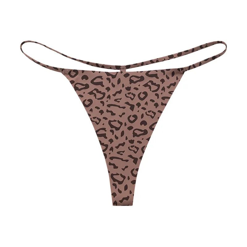 Seamless Leopard G - String - LAVAH INTIMATES