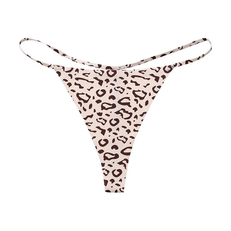 Seamless Leopard G - String - LAVAH INTIMATES