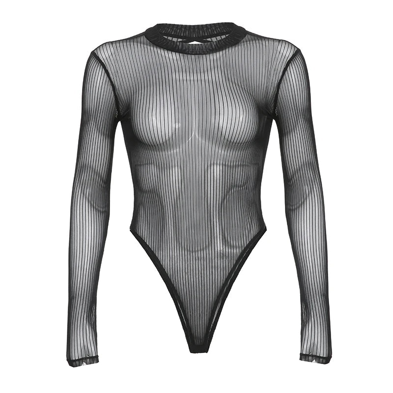 Sheer Sensation Bodysuit - LAVAH INTIMATES