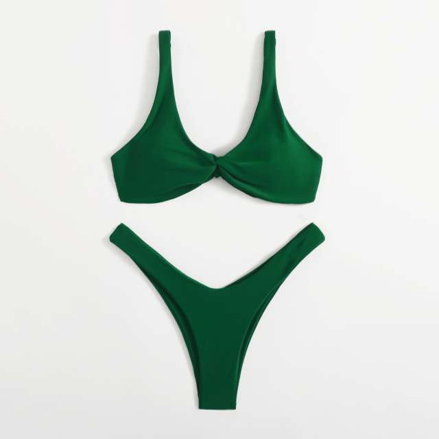 The Bikini - Dark Green - LAVAH INTIMATES