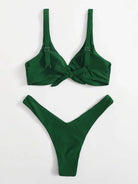 The Bikini - Dark Green - LAVAH INTIMATES