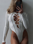 Tie Me Up Bodysuit - LAVAH INTIMATES