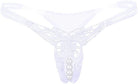 Social Butterfly Crotchless Pearl Thong | Lavah Intimates