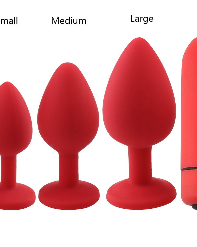 Anal Training Kit sex toy LAVAH Red  