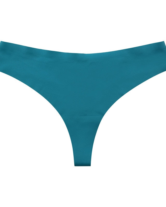Two-Time Seamless Thong panties LAVAH Blue S 