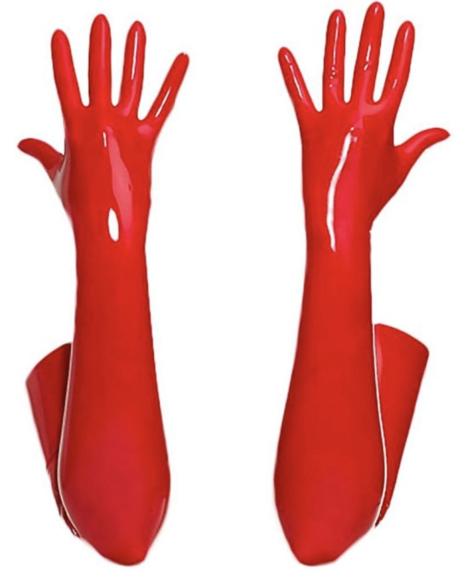 Long Liquid Gloves gloves LAVAH Red S/M 