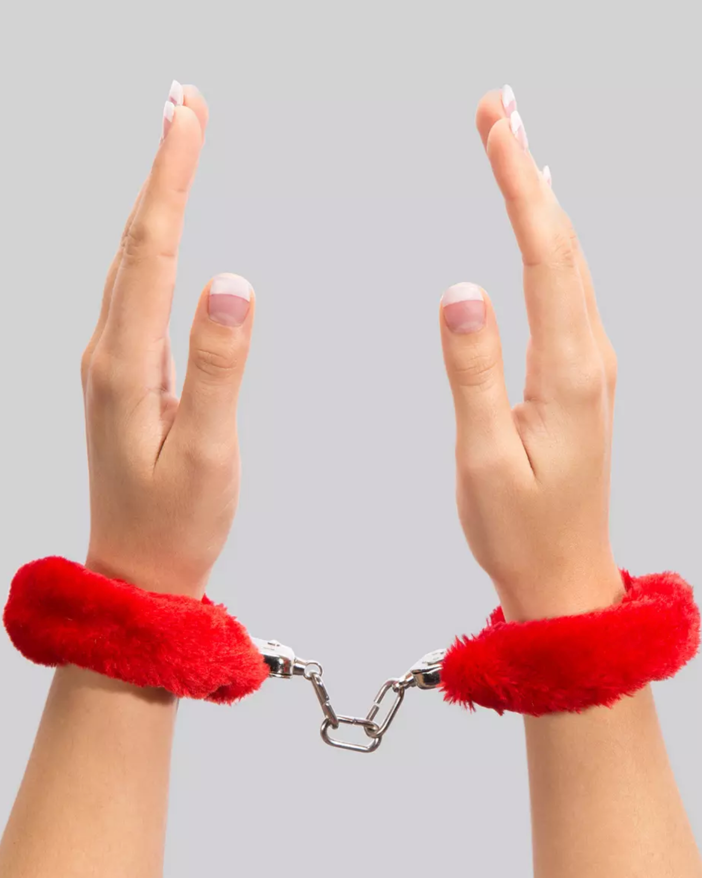 Furry Handcuffs  LAVAH Red  
