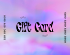 Gift Card Gift Cards LAVAH   
