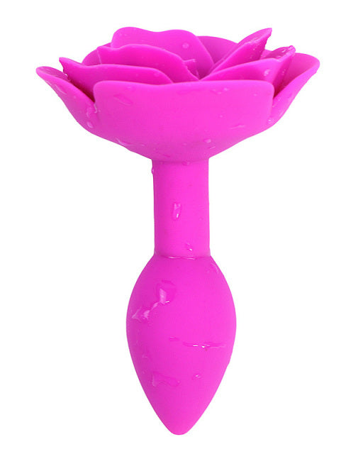 Rose Butt Plug sex toy LAVAH Pink  
