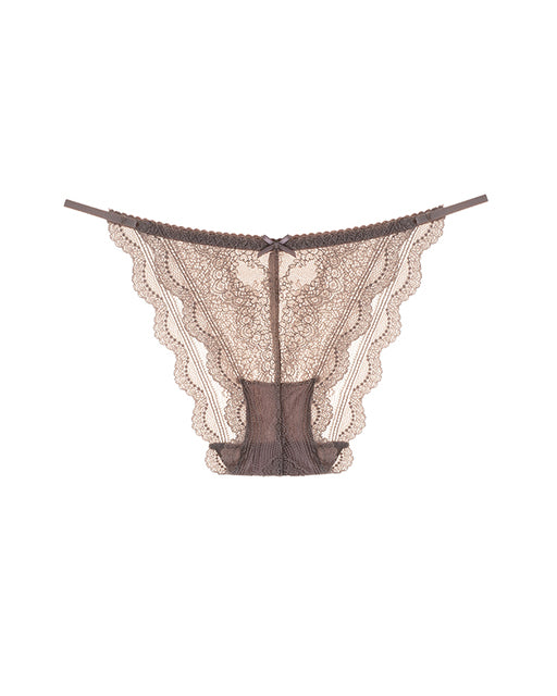 Around the House Cheeky Panties Lingerie LAVAH Brown M 