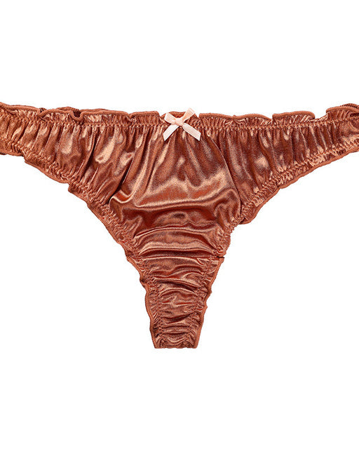 French Ruffle Panties panties LAVAH Mocha M/L 