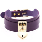 Love Lock Collar sex toy LAVAH Purple  